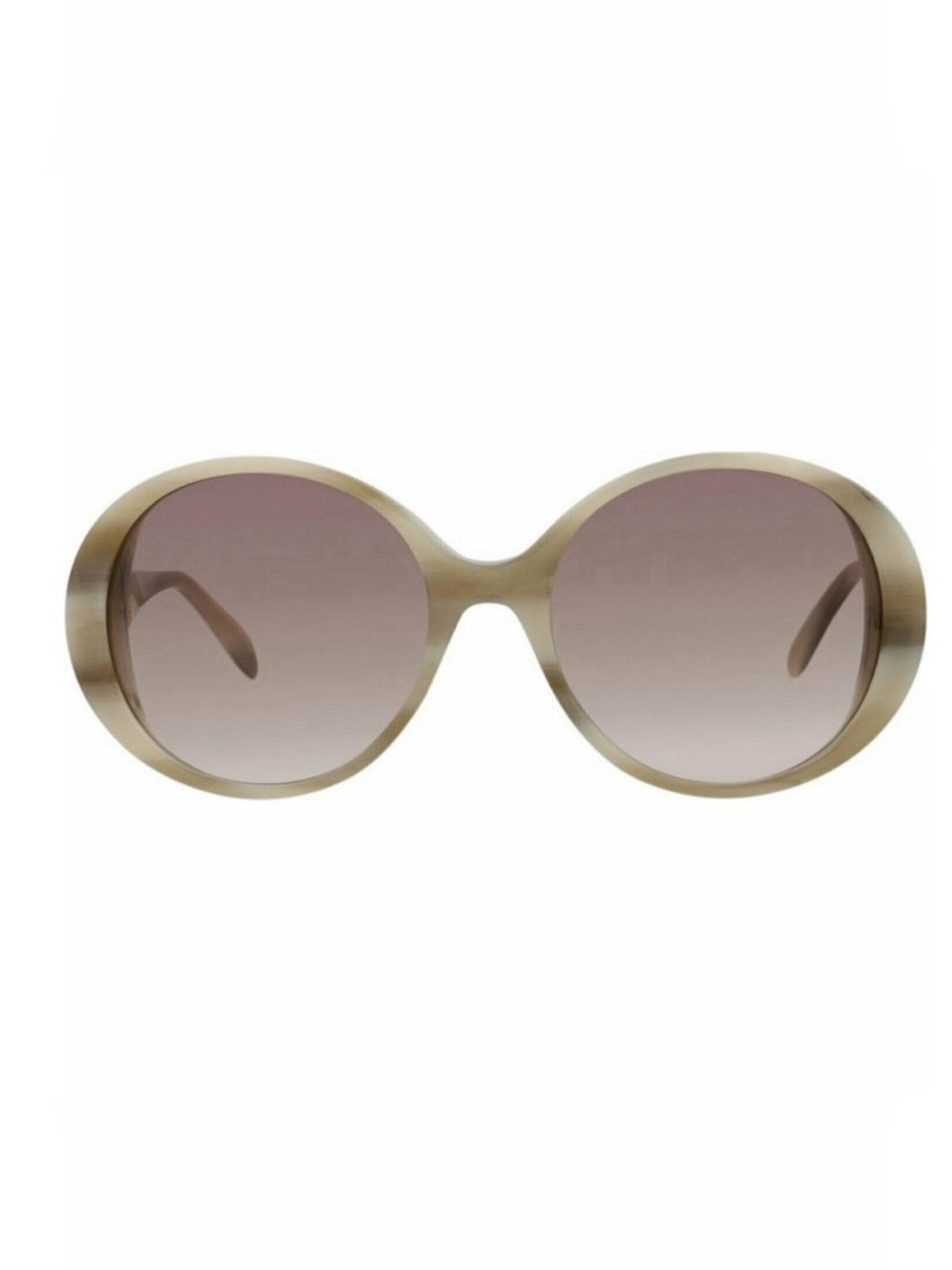 Alexander McQueen 🆕 Luxury Round Sunnies in Khaki Acetate.
